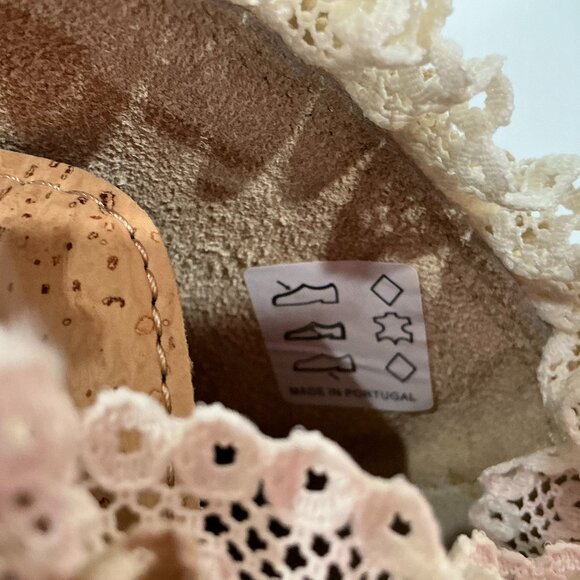 OOAK Women's Cork Ankle Booties sz 5.5 - Picture 9 of 9